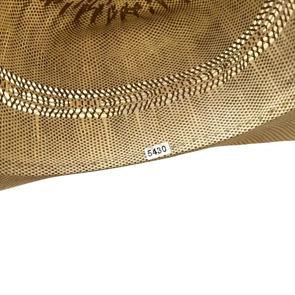ARIAT Bangora Straw Cowboy Hat Men's Beige Western Ventilated Crown Rodeo 5430‎